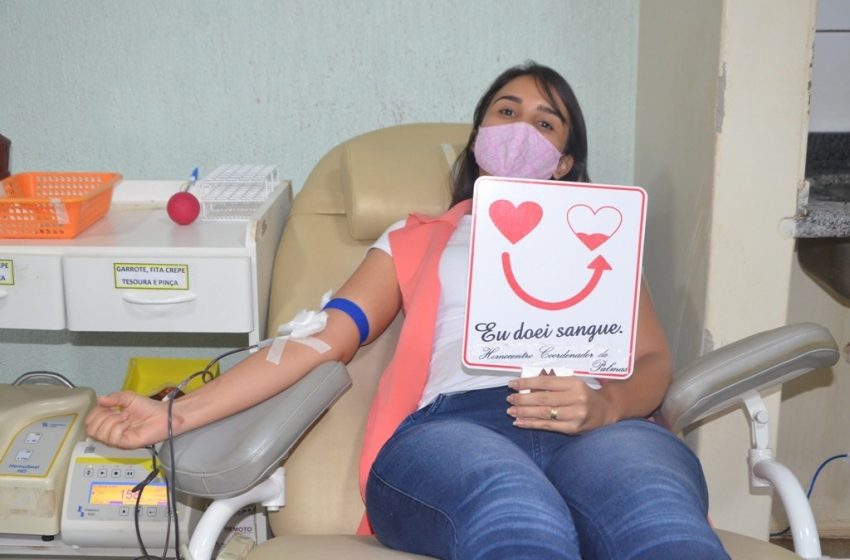 Saúde divulga campanha que estimula os servidores públicos à doação de sangue